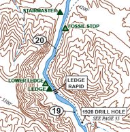 Clear and detailed topo maps of the San Juan River